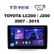 TEYES CC3 Series Toyota Land Cruiser LC200 / J200 2007-2015 Android Car Player 10"