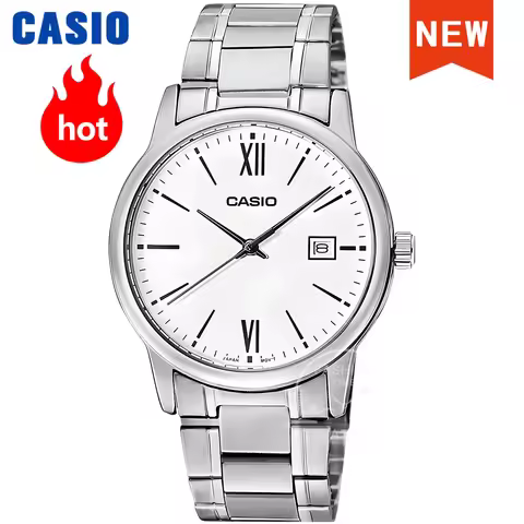 Casio Men's Quartz Watch Simple Fashionable Design for Timeless Style reloj casio hombre MTP-V002D-7