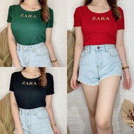 WOMEN'S CROP ZRA O-NECK CROPTOP/ PREMIUM CROPTOP/ CROPTOP/ AFFORDABLE CROPTOP/ VIMEL COLLECTION/