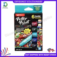 Unicorn Poster Paint UPP-6C Divesnet Cat Poster 海报涂料 (1 Box)