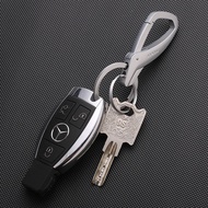 Simple Fashion Zhongbang Car Keychain Premium Business Men Waist-Hanging Metal Keychain Keychain Pen