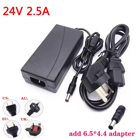 24V 2.5A Adaptor 60W Power Supply A6024_DSM For Samsung Soundbar HW-H550 HW-H551HW-J450 HW-J551 HW-J