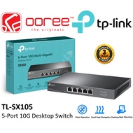 TP-LINK TL-SX105 5-PORT DESKTOP SWITCH / TL-SX1008 8-PORT 10G DESKTOP/RACKMOUNT SWITCH MULTI-GIGABIT