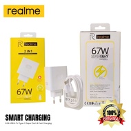 Original Realme 67W SUPERDART Charger with SUPERVOOC USB Type C Cable