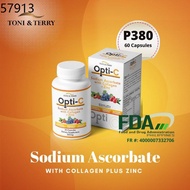 immunopro with zinc ✬Toni&amp;Terry's Opti-C (Sodium Ascorbate with Collagen + Zinc) 60 capsules➳