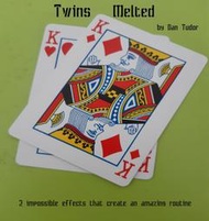(魔術小子) [B2100] Twins + Melted by Dan Tudor 近景撲克魔術