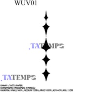Temporary tattoos - WUTHERING WAVES/RETRO/WAVES
