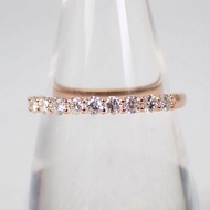 [New] K18PG Diamond/0.3ct Eternity Ring No. 11 [F3-4]