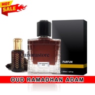 OUD RAMADHAN ADAM Long Lasting Parfum Perfume Viral EDP Travel Size Mesra Solat Bau Tahan Lama Origi