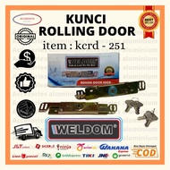 Kunci Rolling Door Pintu Geser - WELDOM