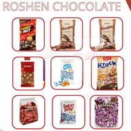 Roshen Premium Chocolate | Roshen Krock - Konafetto - Toffelini - Johnn Krocker - Candy Nut Soft Car