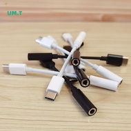 UM.T Type-C To 3.5mm Earphone Cable Adapter Type C Male To 3.5 AUX Audio Female Ja
