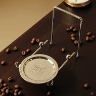 Coffee Cup Plate Display Rack Tea Cup Plate Rack Metal Titanium Steel Electroplating Coffee Cup Butt