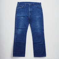 กางเกงยีนส์ผ้าเก่าติดขน ซิป Talon 38x31 Made in USA 🇺🇸