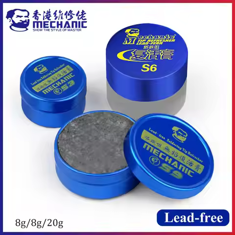 MECHANIC S Series Lead-Free Electrical Solder Iron Tip Refresher Environmental Clean Paste Welding I