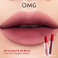 Flash saleOmbre Lipcream OMG OH MY GLAM Matte Last Lip Cream Package (2 Pcs)