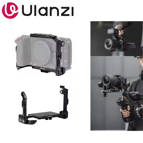 Ulanzi C00B5B02 Quick Release Camera Cage for Canon C50 Full Cage & L-Bracket Mode Detachable Top Pl