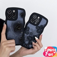 Romantic rose Casing HuaWei Hw Nova 7i Hw Honor 8X Hw Nova 3i Hw Nova 4e HW NOVA 9SE Hw Y9 2019 Hw Y