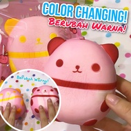 GANTUNGAN Squishy Panda Gembul Color Changing Super Soft & Slow Egg Fat Round Magic Color Changing P