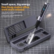 FNIRSI Smart Soldering iron HS02A/B Mobile Workbench Storage box Soldering iron set