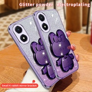 For Vivo Y02S Case Shockproof Electroplated Back Cover For Vivo Y02S Stand Phone Casing