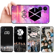 Soft black phone case for VIVO Y03 Y30T Y18 Y18S Y18E T3 Y37M Y19S Y28 V40 PRO Z9 lite Kpop EXO-L Fa