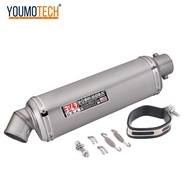 ระบบท่อไอเสียของรถจักรยานยนต์ปลายท่อไอเสียปลายท่อผ้าพันคอปรับเปลี่ยนได้ท่อไอเสียอเนกประสงค์สำหรับ AD