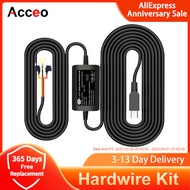 Acceo Z01 Car Dash Cam Wire 3.5m Mirror DVR Hardwire Cable Kit Video Recorder 5V Mini Anroid Charger Line Auto Dashcam Camera