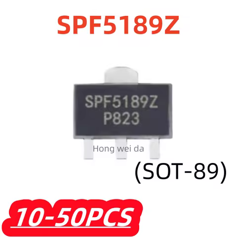 10-50Pcs/lot 100% New SPF5189Z SPF-5189Z 5189Z SOT-89 50MHz-4000MHz SMD SOT low noise amplifier