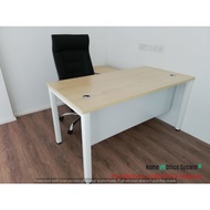 4 Feet Rectangular Shape Office Table With U Metal Leg - Home & Office System - V-SL Series