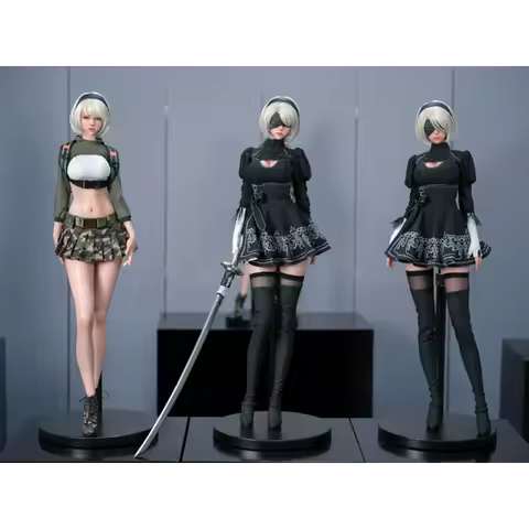 In Stock SGD Studio 1/3 Second Round 2B Sister Silicone Movable Soldier Gift Collection