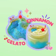 CINNAMON GELATO (Cloud&Butter)// Cinnamon roll Cloud slime// safe scented slime toy// cheap slime