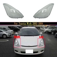 TOYOTA WISH PFL 2002 2003 2004 2005 HEADLAMP COVER HEADLIGHT COVER HEADLAMP LENS HEADLIGHT LENS (2pcs/set)