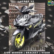 Aerox 2021 V2 / V1 Side Mirror with Bracket
