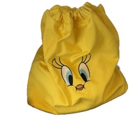 NEBULAW Tweety Yellow Bird Shoulder Bag Large Capacity Cute Casual Drawstring Bag Portable Storage B
