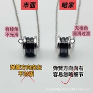 Bulgar Spring Necklace Little Reds Same Style Ceramic Side Diamond Large Small Waist V Gold CNC Seik