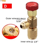 【TWILIGH】Air Conditioning Fluoride Safety Valve R22 R410/R32 Connector Safety Adapter