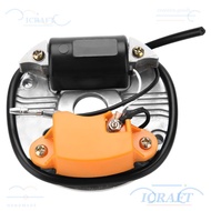 CRAFTMX Ignition Coil, Orange Metal Ignition Coil Kit, Replacement Part Stator Direct Fit Ignition C