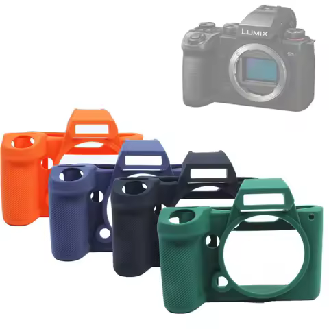 For Panasonic Lumix DC-S5 II DC-S5M2 S5 Mark II DC-S5M2K Mirroless Camera S5II S5 II S52 Silicon Cas