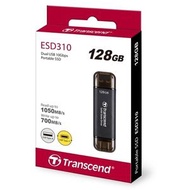 雙頭黑色 128GB 外接SSD Type C & A 行動固態硬碟 [平行進口]