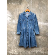 45 RPM Studio Denim Women Midi Dress