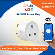 TUYA SMART WORLD WIFI Smart Plug 16A Power Monitor Smart Socket Adaptor Outlet Smart Life 智能插座