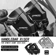 450 MT Motorcycle Handlebar Riser Clamp CNC Handle Bar Lift Extend Adapter Mount For CFMOTO CF MOTO 