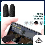 IDECO 1pair Mobile Game Finger Sleeve Breathable Non-Slip Touch Screen Joystick Sweatproof
