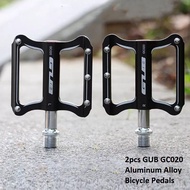2pcs GUB GC020-DU Aluminum Alloy Folding Mountain Road Bike Baring Pedals MTB Bicycle Bearing Pedal