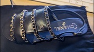 Chanel Slingback leather sandal Size 37,5