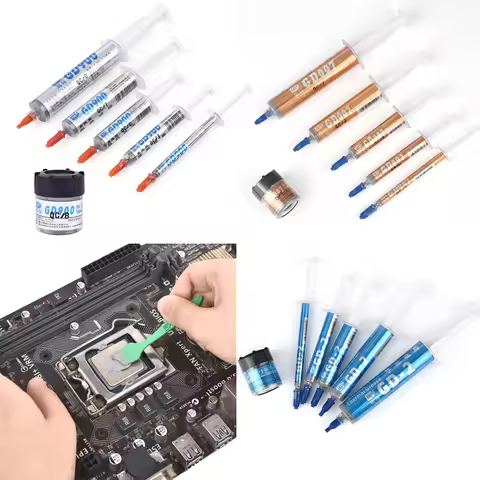 GD900 1g/7g/15g/30g Thermal Grease PC Water Cooler CPU Cooler Thermal Paste Heatsink Processor Therm