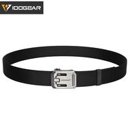 IDOGEAR Tactical 1.5" Nylon Belt with Magnetic Quick Release Buckle Hard Steel Structure Tactical Be