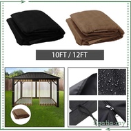 [FigatiaMY] Outdoor Gazebo Netting Outside Canopy Large Summer Nets Shelters Four Corners Patio Hard