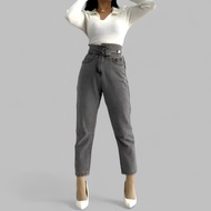 RANS - D46 Denim 13oz highwaist jeans - women's high-waist boyfriend jeans